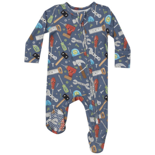 Angel Dear Infant Boys' Happy Tools Onesie