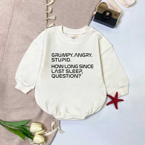 Grumpy Rocky Quote Romper, Project Hail Mary Rocky Inspired Sci Fi, Bookish Sci Fi Fan Gift