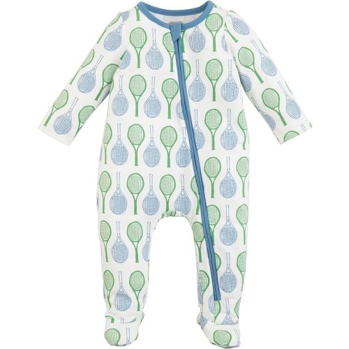 Mud Pie Baby Boys' Mud Pie Boys Tennis Print Sleeper