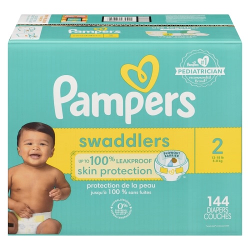 Swaddlers Diaper Size 2 144 Count
