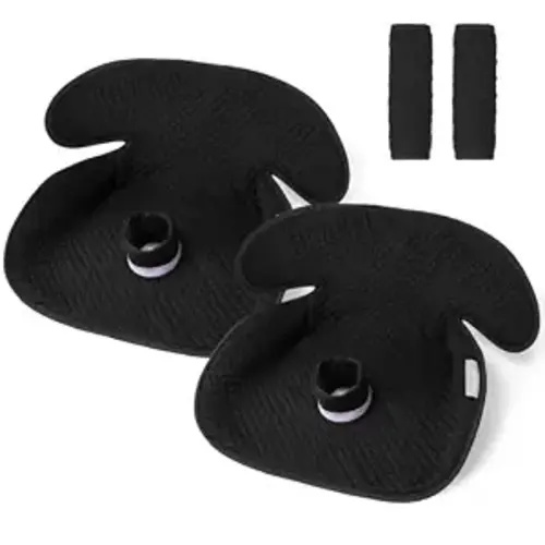 Baby Potty Training Car Seat Protector Cover, 2 Pack, Black