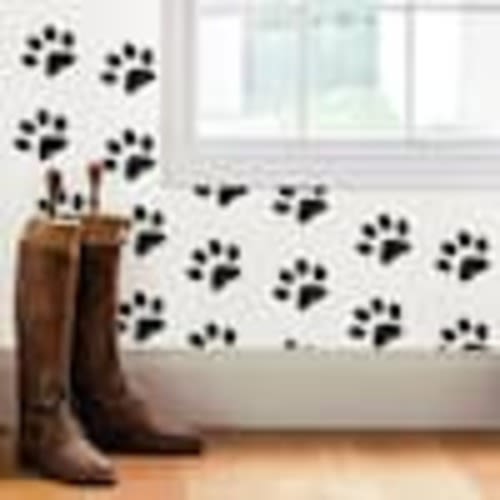 WallPops Black Paw Prints Wall Decal DWPK2903