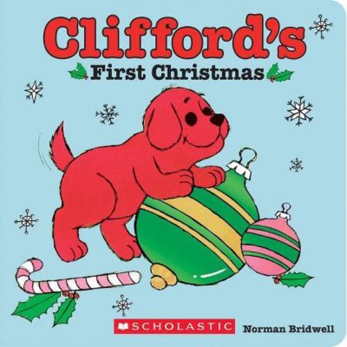 Clifford's First Christmas - by Norman Bridwell (Board Book)