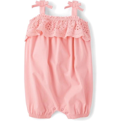 The Children's Place baby-girls And Newborn Everyday Summer Rompers