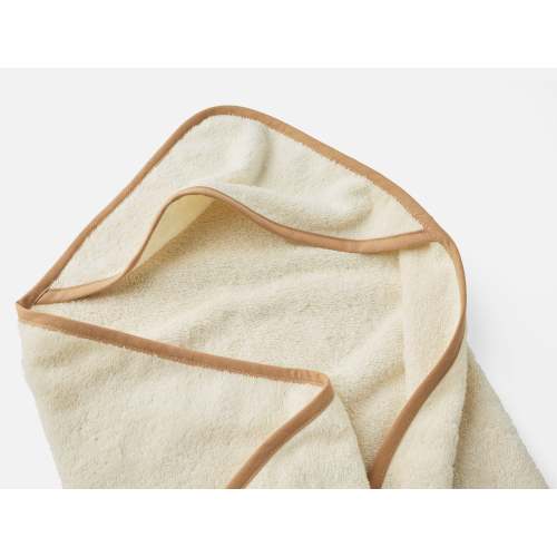 Cloud Loom™ Organic Baby Hooded Towel and Bath Mitt Set
