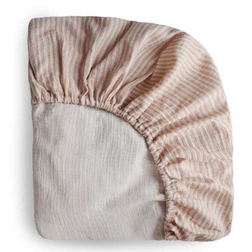 Mushie Extra Soft Muslin Crib Sheet – Babyletto