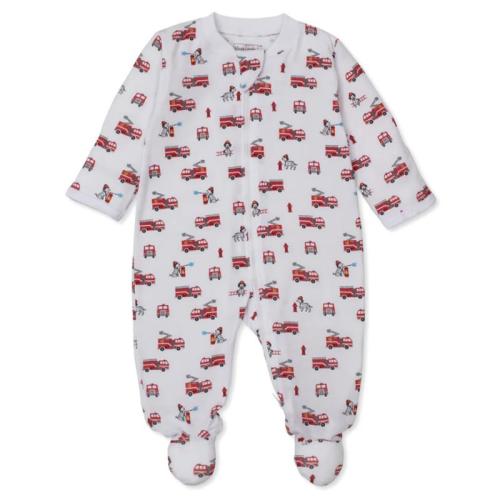 Kissy Kissy Love Brave Firefighters StretchFlex Zip Footie