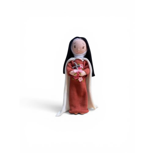 Handmade St. Therese Doll | Catholic Gift, Organic Cotton