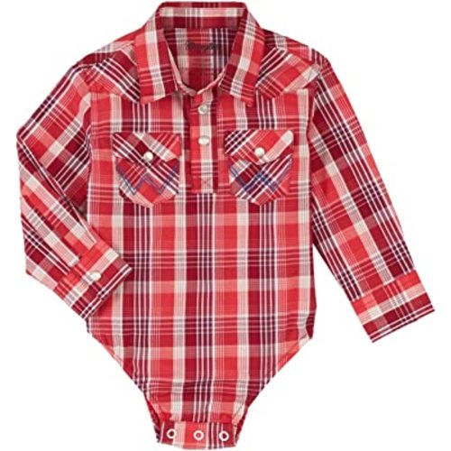 Amazon.com: Wrangler Baby Boys' Western Long Sleeve Snap Bodysuit: Clothing, Shoes & Jewelry