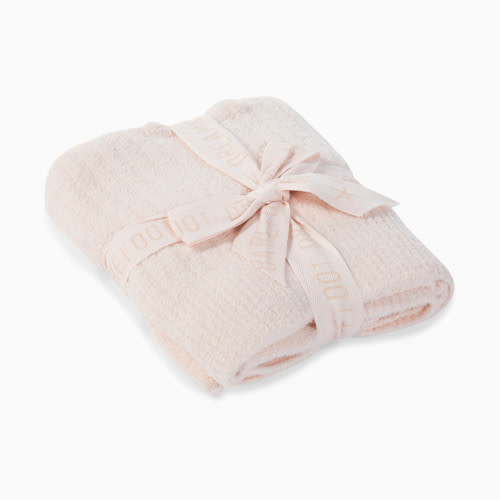 Barefoot Dreams CozyChic Lite Ribbed Baby Blanket - Pink