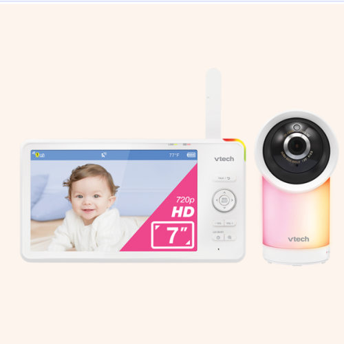 Night Light 7" 360° Wi-Fi Baby Monitor | VTech Baby