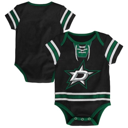 Dallas Stars Infant Hockey Jersey Bodysuit - Black