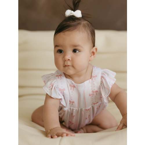 Gingham & Bows | Ruffle Romper