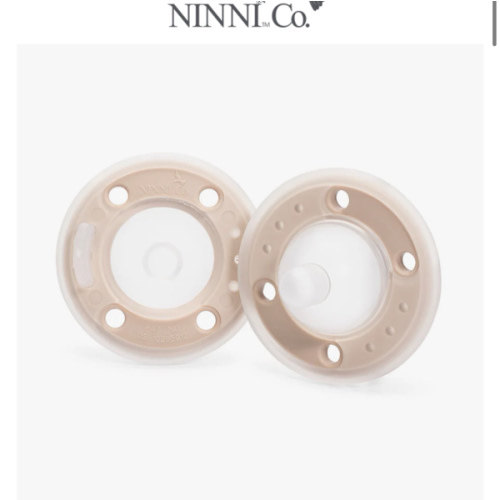 Ninni Pacifier Creme 2 Pack