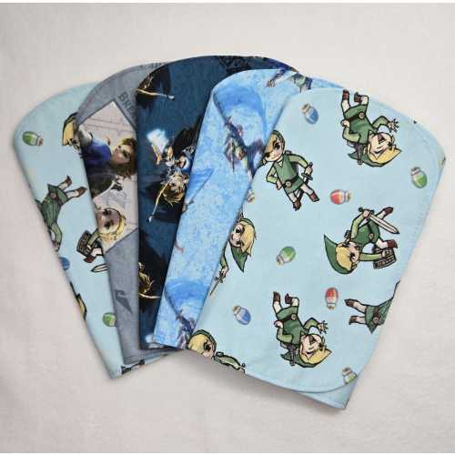 Well Excuse Me, Princess | Set of 5 Contoured Burp Cloths