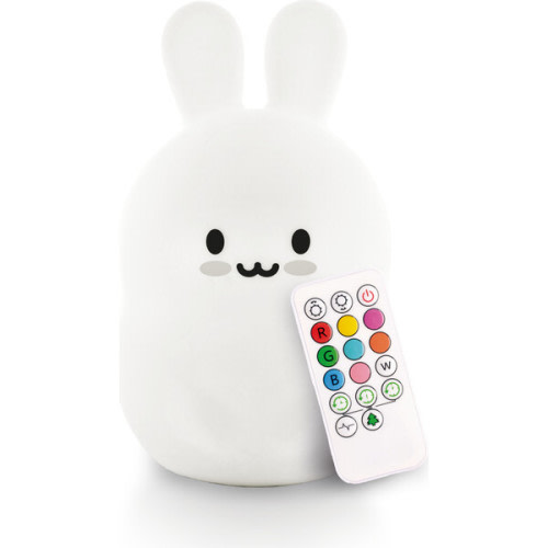 Bunny Nightlight, White - LumiPets | Maisonette