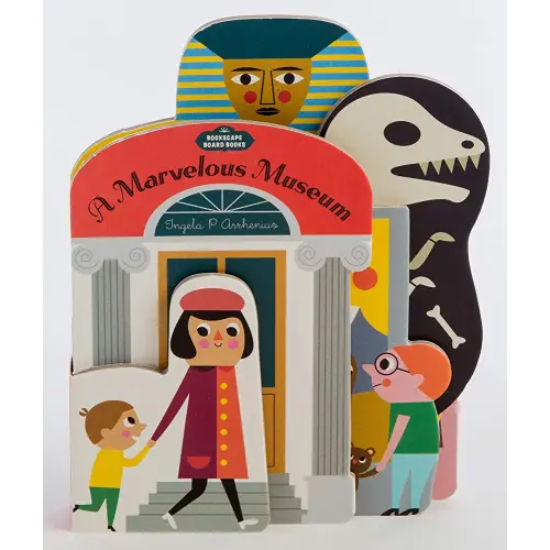 Bookscape Board Books: A Marvelous Museum: (Artist Board Book, Colorful Art Museum Toddler Book)