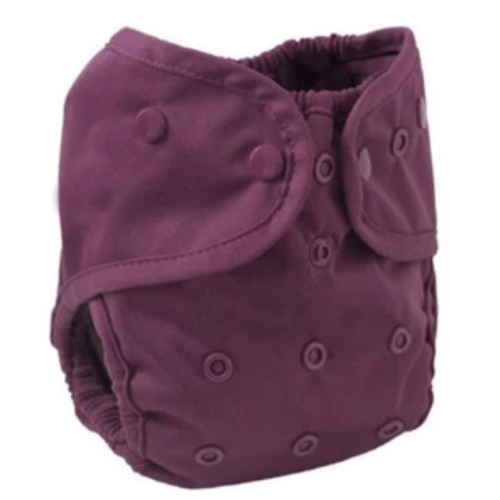 Plum diaper cover