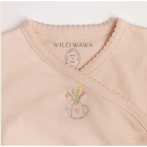 Pima Embroidered Bundle Set in Watering Can