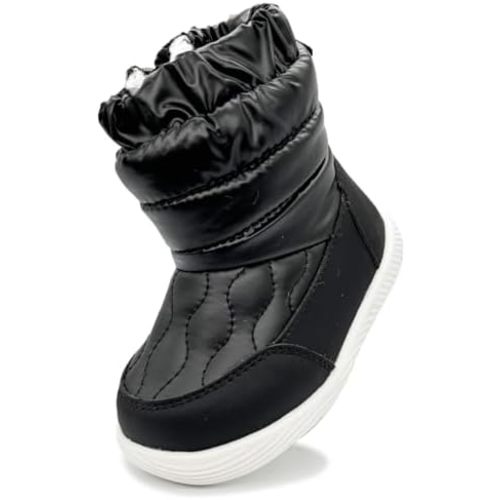 Baby Snow Boots Winter Warm Booties Infant Boys Girls Outdoor Shoes for Cold Weather 6 9 12 15 18 24 Months