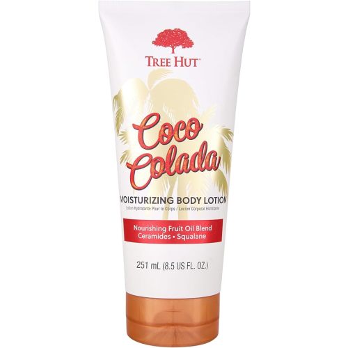 Tree Hut Coco Colada Moisturizing Body Lotion | Ceramide and Squalene-filled Formula Helps Protect Skin | Vegan, Free of Parabens, Formaldehyde Donors, & Sulfates | 8.5 fl oz.