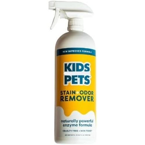 Kids~N~Pets Stain and Odor Remover, Dog and Cat Urine Cleaner for Carpet and Couch, 27oz