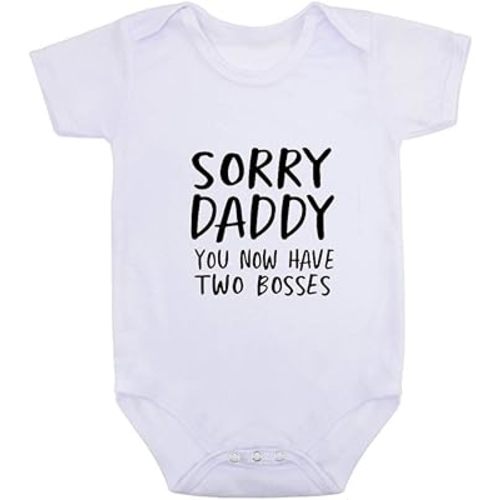 JYHOPE Funny Letter Print Romper Newborn Infant Baby Jumpsuit