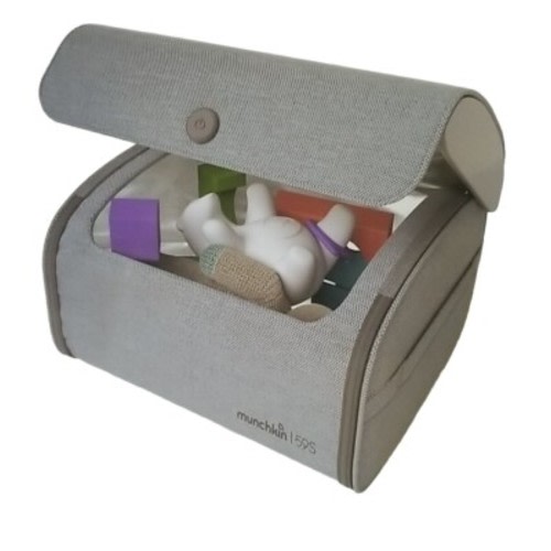 Munchkin Baby Uv Toy Sterilizer Grey Sanitizer Nursery Led Lights Child Safe