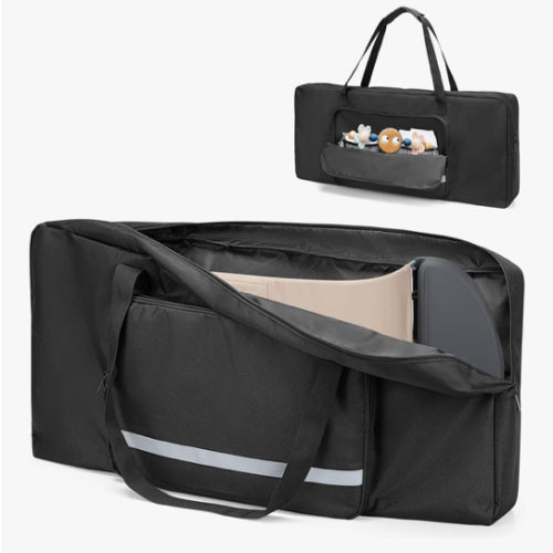 Baby Bouncer Travel Bag Compatible with Baby Bjorn - Black