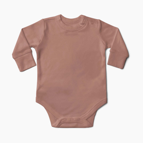Goumi Kids Organic Long-Sleeve Bodysuit - High Prairie