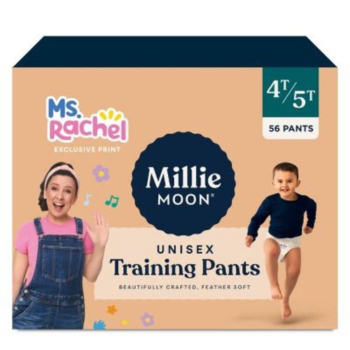 Millie Moon Ms Rachel Disposable Training Pants Size 4T-5T - 56 Count