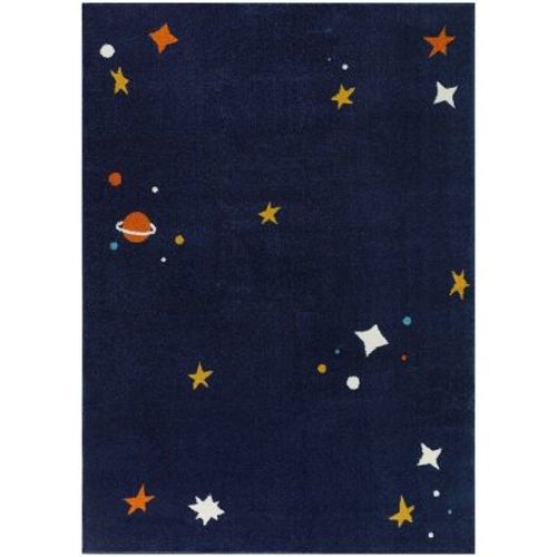 5'3"x7' Copernicus Galaxy Kids' Rug Blue - Balta Rugs: Children's Bedroom & Playroom Carpet, UV & Stain Resistant