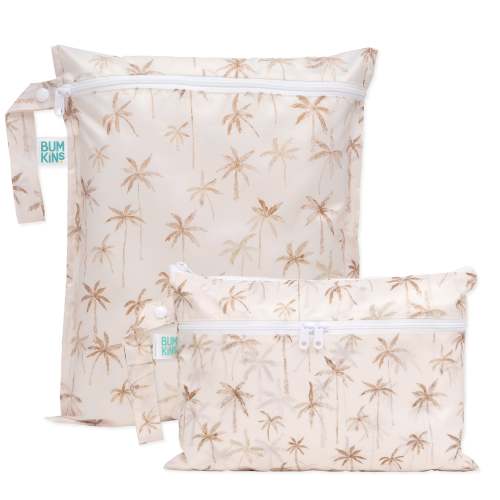 Wet Bag + Wet/Dry Clutch Set: Palm Daze