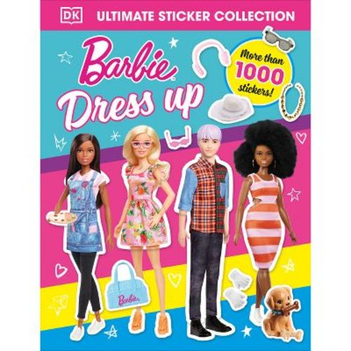 Barbie Dress-Up Ultimate Sticker Collection - (Barbie Sticker Books) by DK (Paperback)