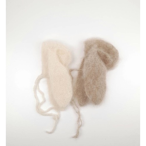 Bunny bonnet,knitted baby bunny hat