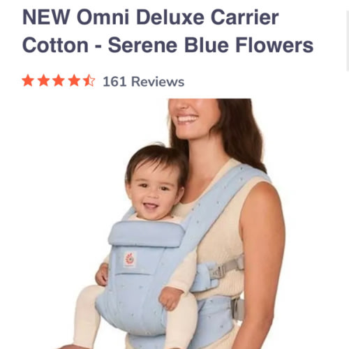 Omni Deluxe Baby Carrier | Ergobaby