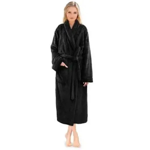 black fuzzy robe - Google Search