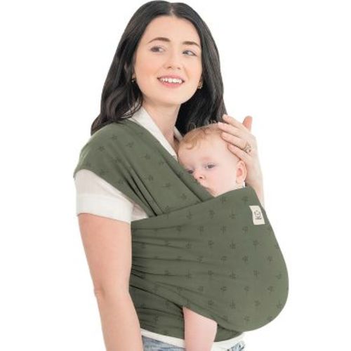 KeaBabies Original Baby Wraps Carrier, Baby Sling Carrier, Stretchy Infant Carrier for Newborn, Toddler (Forest Berries)