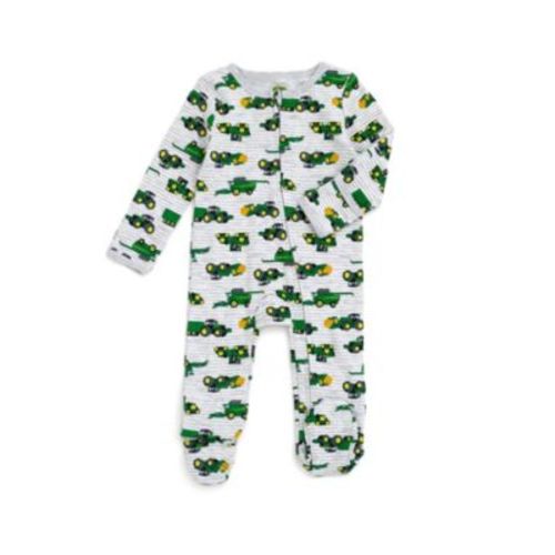 Baby Boys Ribbed Zip Up Sleep N' Play Coverall