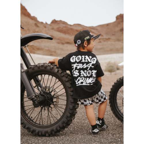 Going Fast Moto Style Boys Tshirt