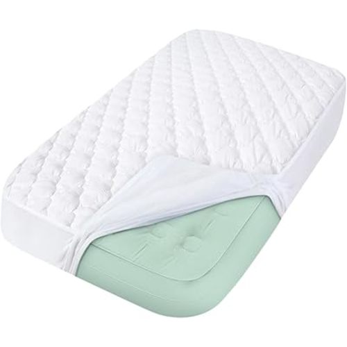 Kids Travel Air Mattress Protector Waterproof, Compatible with Intex Kidz Inflatable Raised Frame Camping Air Mattress