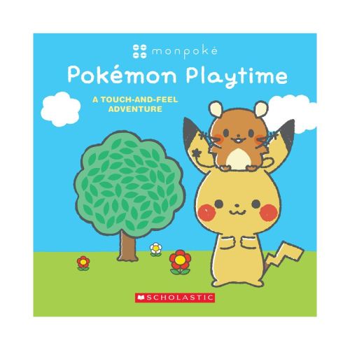Pokémon Playtime: A Touch and Feel Adventure (Monpoké Board Book) - by Scholastic