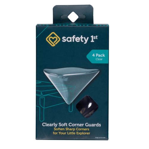 Safety 1st Clearly Soft Corner Guards, 16 Pack, Clear