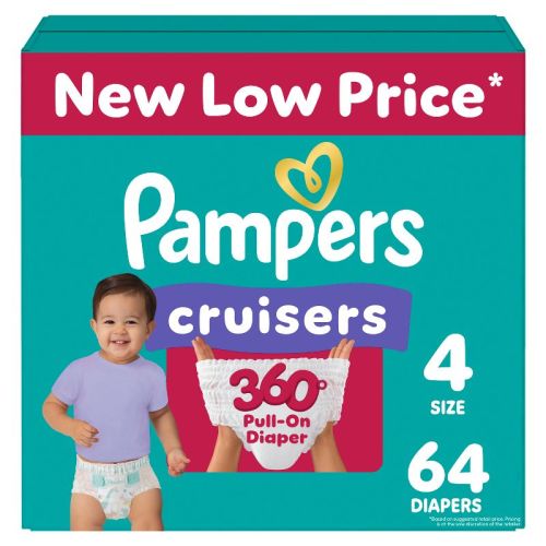 Pampers Cruisers 360 Diapers - Size 4