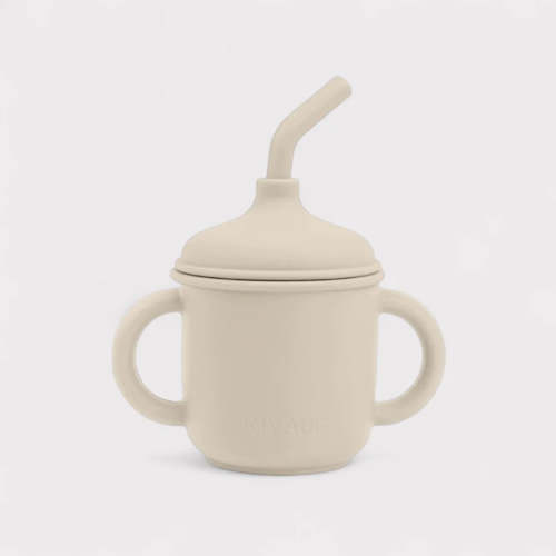 Silicone Sippy Cup with Straw