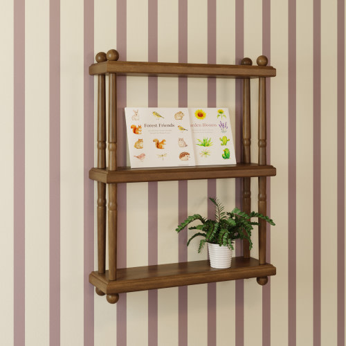 Namesake Liberty Tiered Wall Shelf - Natural Walnut