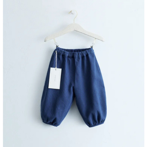 ZARA TIMELESS - STRIPED BALLOON TWILL PANTS - Blue | ZARA United States
