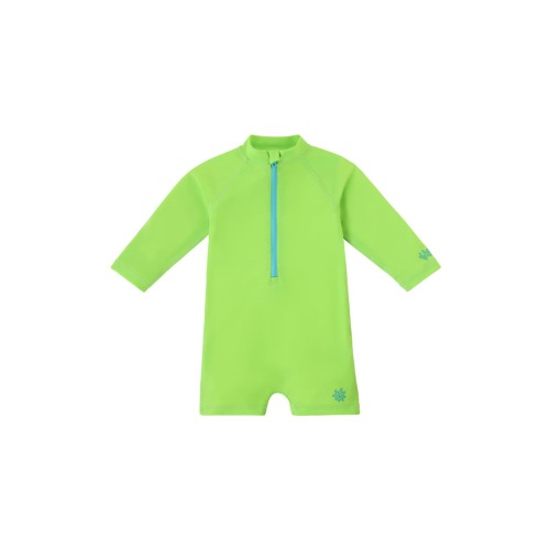 Long Sleeve Swim Romper, 6-12M