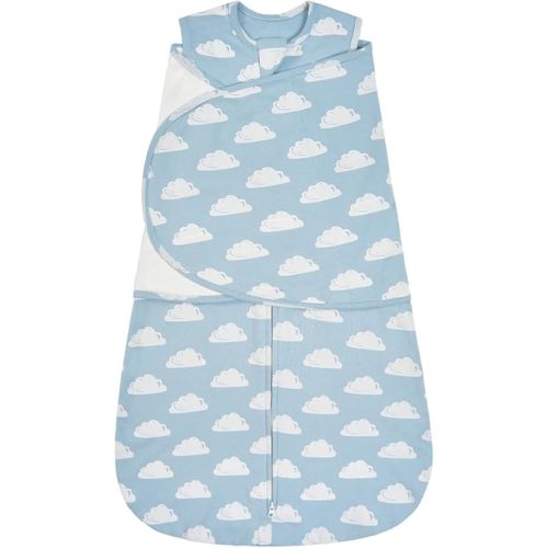 ZIGJOY Baby Swaddle Sleep Sack, 1.0 TOG Sleep Sack Swaddles for Newborns & infant 0-6 Months 100% Cotton Baby Wearable Blanket for Newborn Registry Essentials