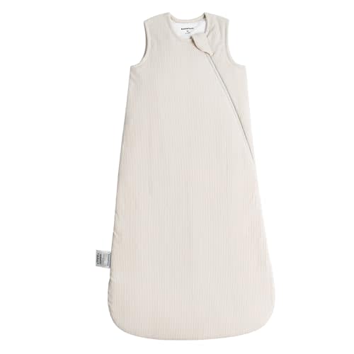 BubblePanda Rayon Made from Bamboo Sleep Sack 0-6 Months Newborn Infant Sleep Sack 0-3 Months 0.5 Tog Breathable Lightweight Baby Wearable Blanket With 2-Way Zipper Unisex Sleeping Bag for Babies